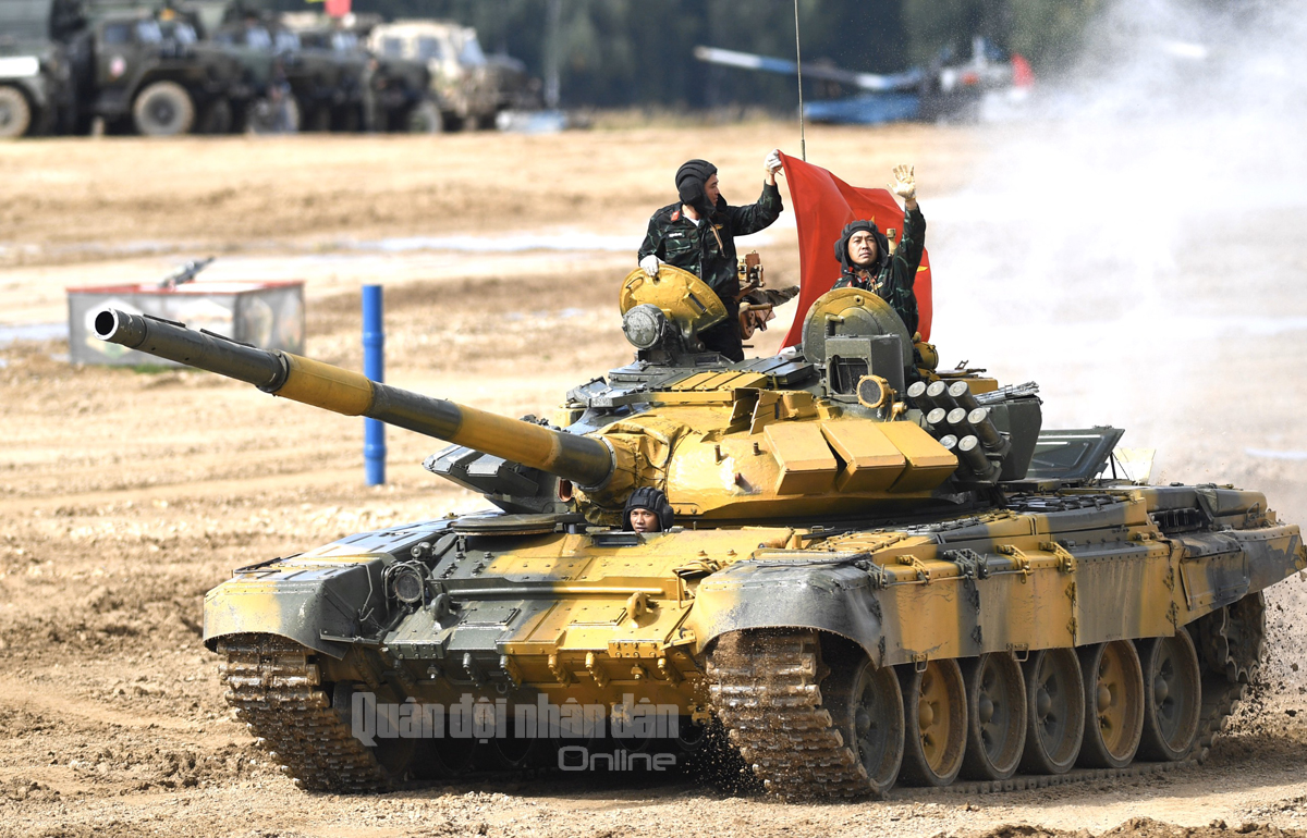 Ngày thi đấu thành công của kíp xe số 3, Đội tuyển Xe tăng Quân đội nhân dân Việt Nam 